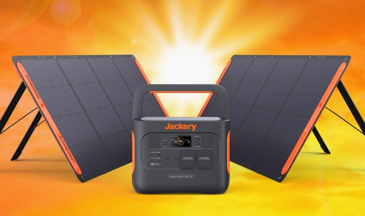 Jackery Solargenerator mit Solar Panel
