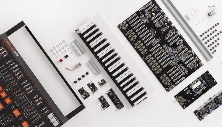 Korg ARP Odyssey FS Kit analog synthesizer diy parts 2