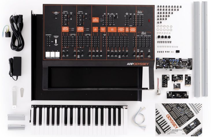 Korg ARP Odyssey FS Kit analog synthesizer diy parts 1