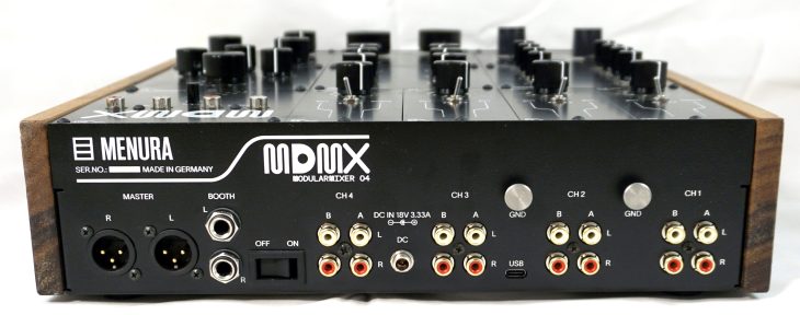 Test: Menura MDMX Modularer Mixer / DJ-Mixer