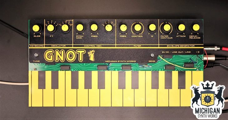 Michigan Synth Works Gnot Synthesizer PCB-Kit EDP Gnat