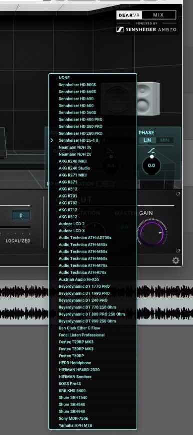 Mixraum Plug-Ins - DearVR Mix - Headphones