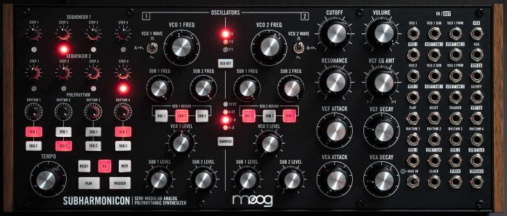moog subharmonicon synthesizer
