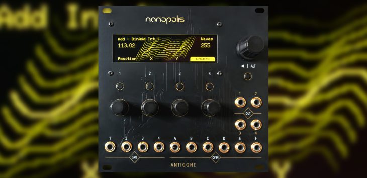 nanopolis antigone synthesizer eurorack
