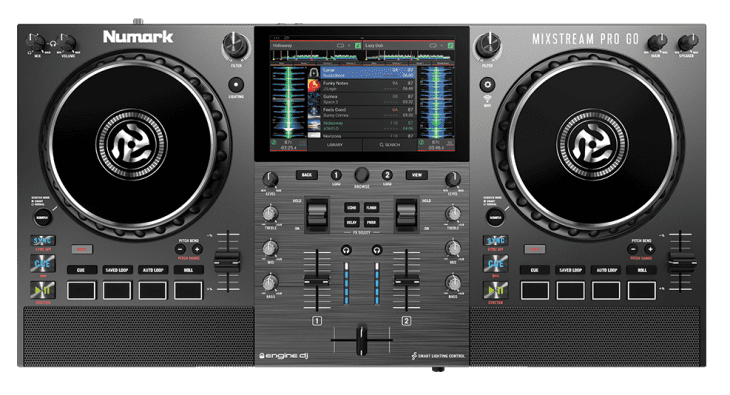 Test: Numark Mixstream Pro Go, akkubetriebener Stand-Alone-DJ-Controller