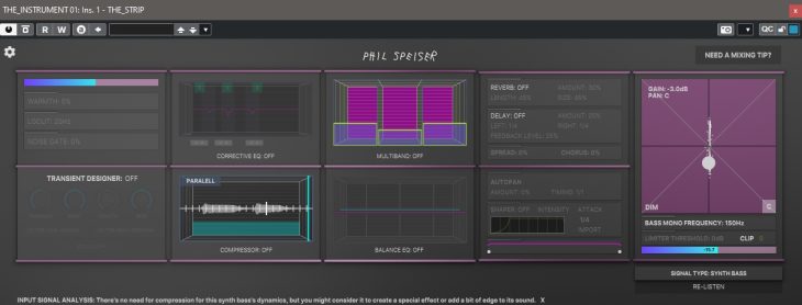 Phil Speiser - THE_STRIP Default Mix & Master