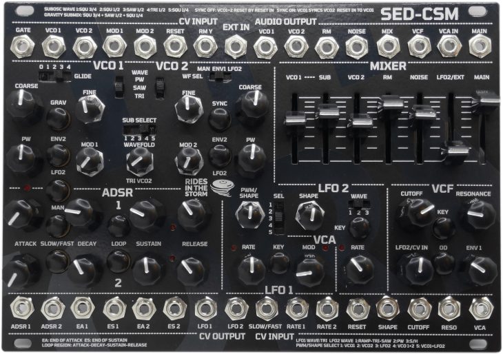 rides in the storm sed csm synth voice eurorack