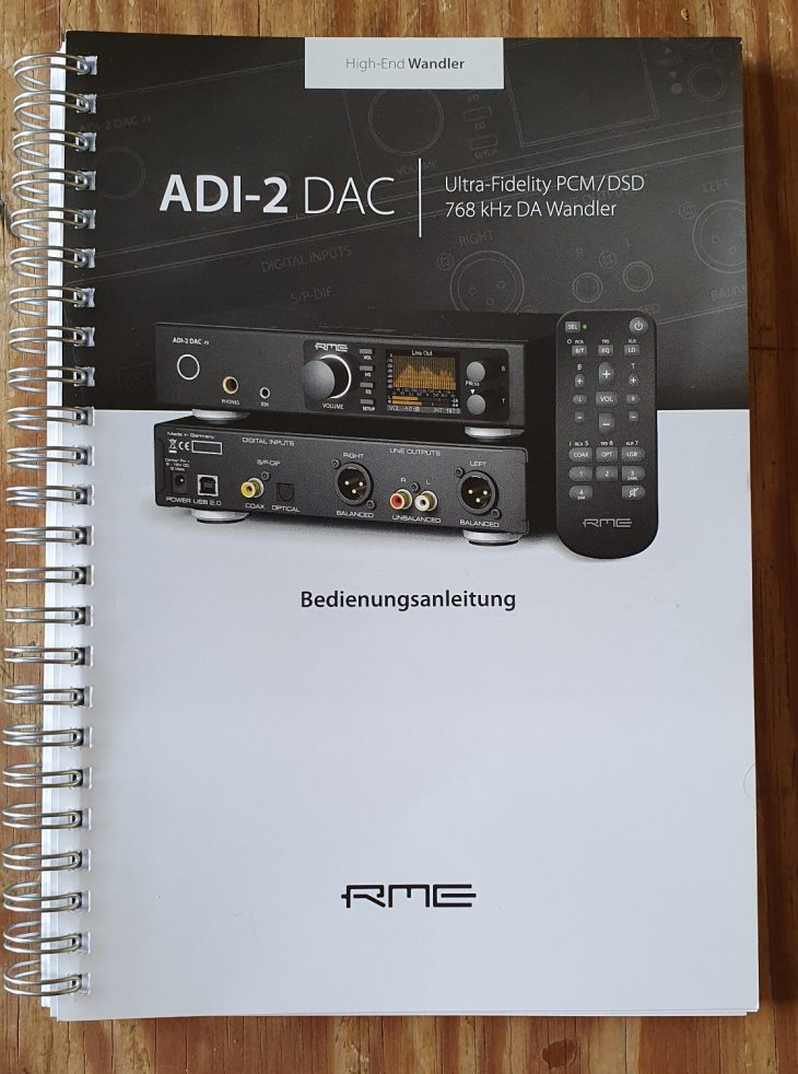 RME ADI-2 DAC FS