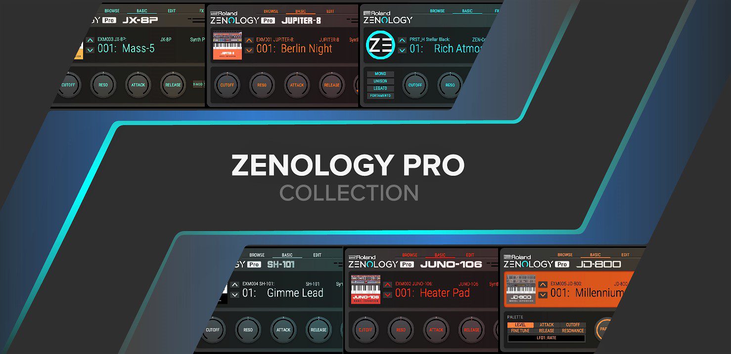 Roland Cloud ZENOLOGY-PRO-COLLECTION-NewsPage-Banner