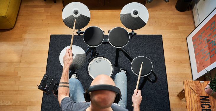 roland td-02k td-02kv v-drums kit