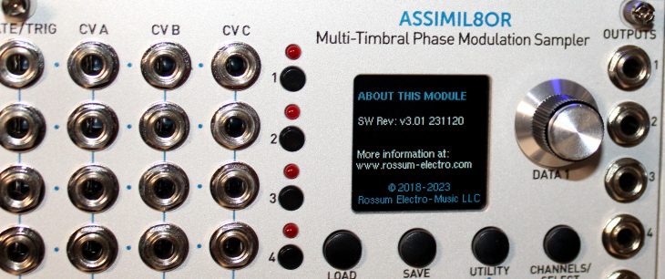Rossum Electro-Music Assimil8or Userbild Update Complete