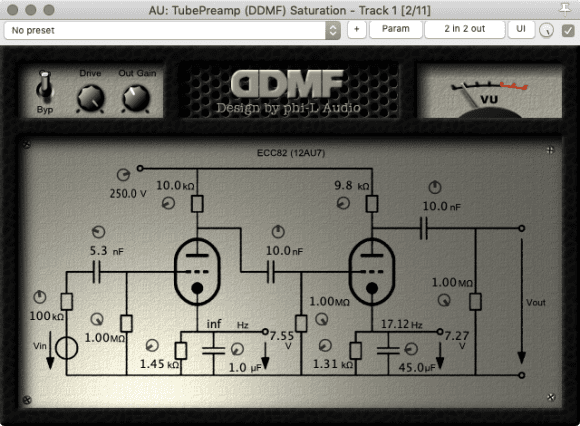 Sättigungs DAW Plug-In - PHI-L Audio DDMF