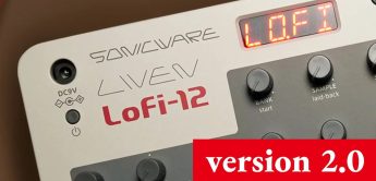 Sonicware Liven LoFi-12, Update Version 2