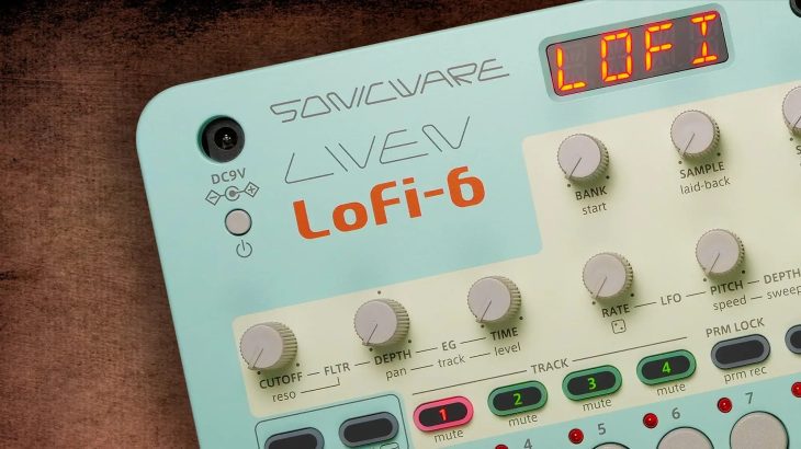 Sonicware LIVEN LoFi-6 Sampling-Groovebox