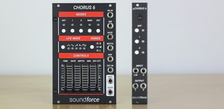 soundforce chorus 6 µchorus uchorus eurorack
