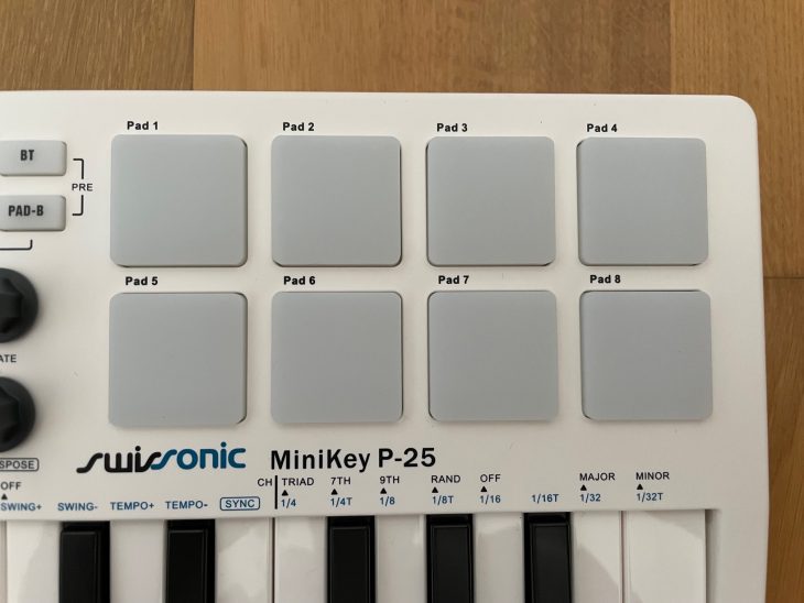 swissonic minikey p-25 test