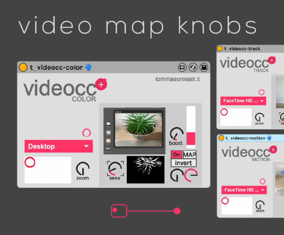 video map knobs