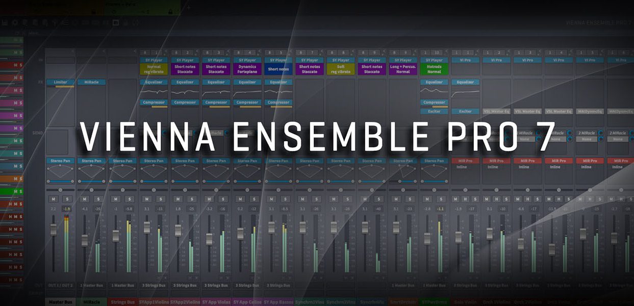 Test: VSL Vienna Ensemble Pro 7, mixing host software