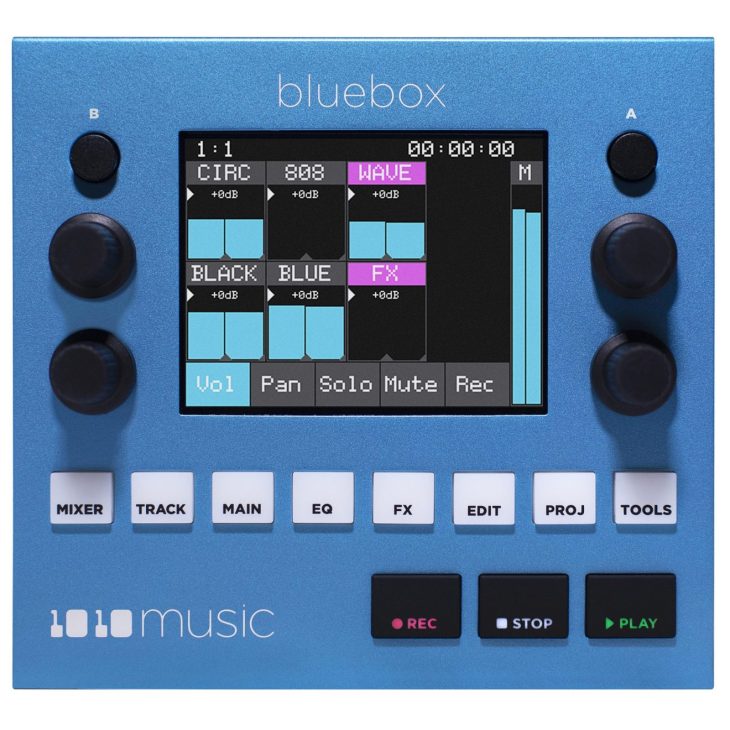 1010music Bluebox digitales Kleinmischpult für EDM-Musiker