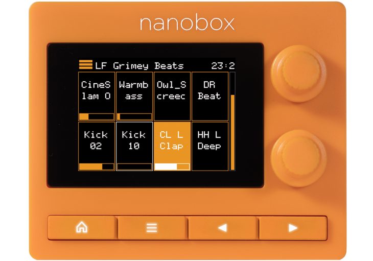 1010music nanobox tangerine Herstellerbild Frontseite