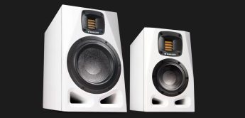 adam-audio-a4v-a7v-studio-monitors-white-25th-anniversary-limited-edition
