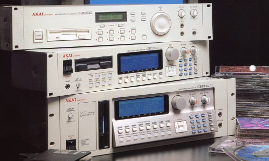 Vintage-Sampler: AKAI S3200XL, S3000XL, CD3000XL, S2000 (1995)