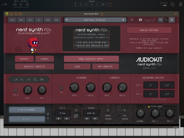 AudioKit Pro NERD Synth A2x