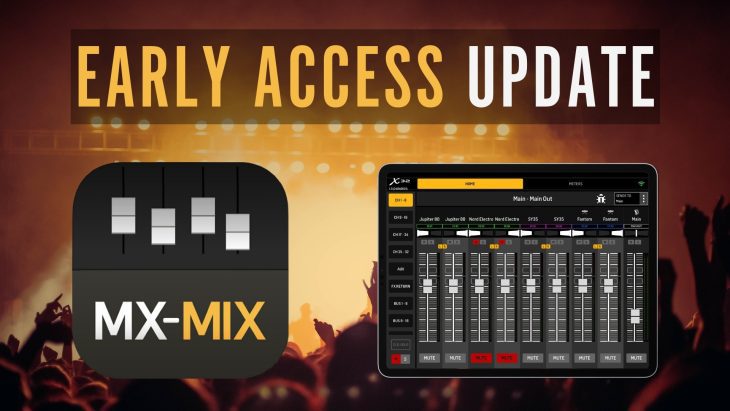 Behringer MX-MIX App Early Access Update Aufmacher