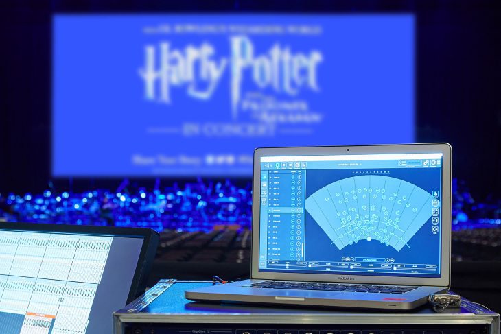 Beschallung mit Immersive Audio bei Konzerten Harry Potter