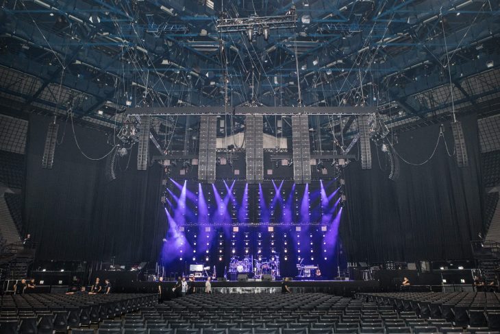 Beschallung Immersive Audio Konzert Mark Knopfler European Tour 2019 Paris