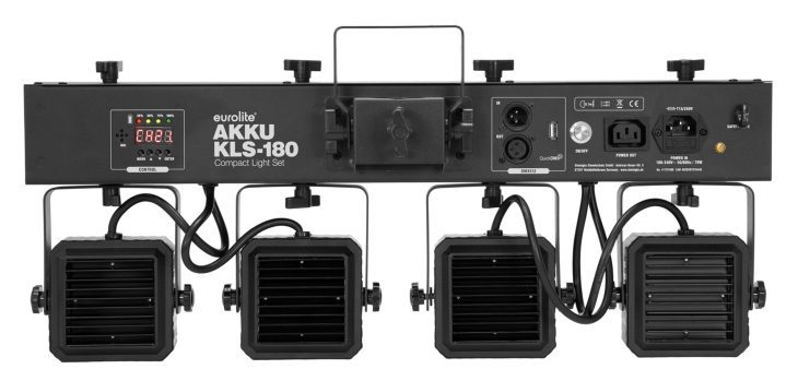 Test: Eurolite AKKU KLS-180, DMX-LED-Lichtbar mit Akkubetrieb