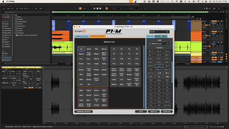 Icon P1-M DAW MIDI-Controller Einrichtung in Ableton Live