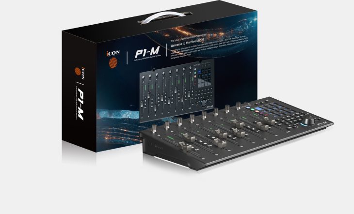 Icon P1-M DAW MIDI-Controller mit Verpackung
