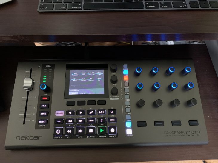 Nektar Panorama CS12 Controller für Logic Pro Top