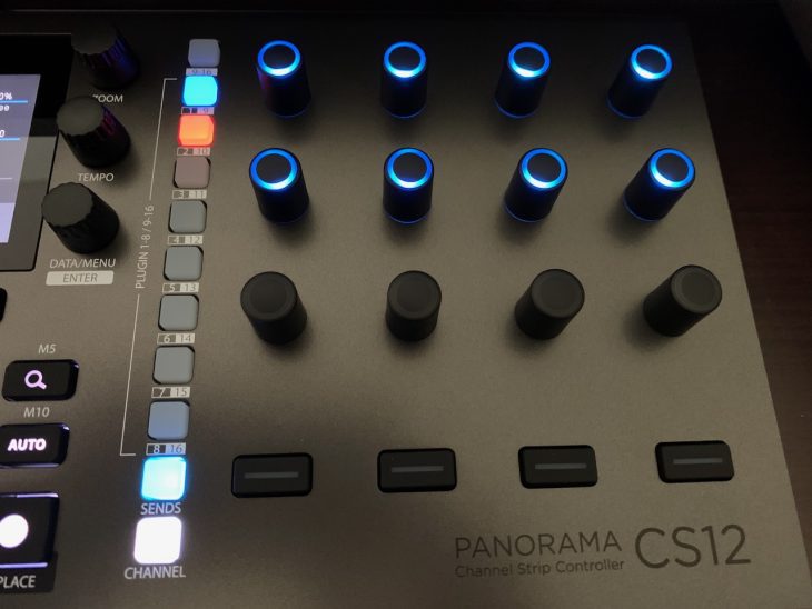 Nektar Panorama CS12 Controller für Logic Pro Encoder