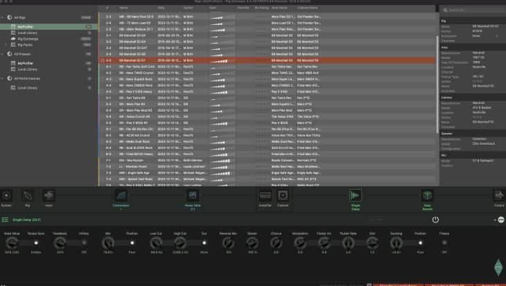Profiler Player Rig Manager 1