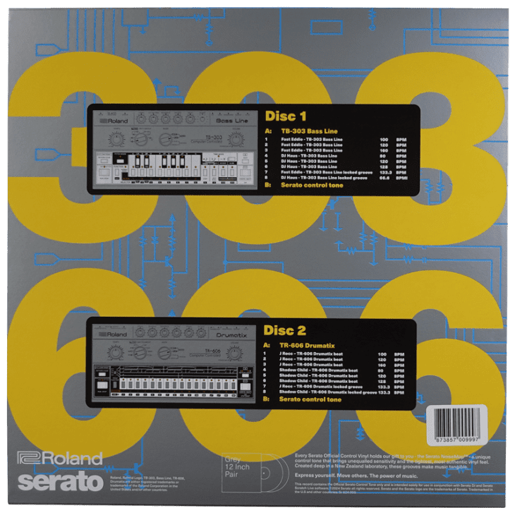 Roland x Serato - Special Vinyl zum 303-Tag