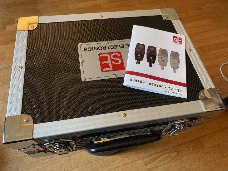 sE Electronics T1 Kondensatormikrofon Stereo-Set Koffer