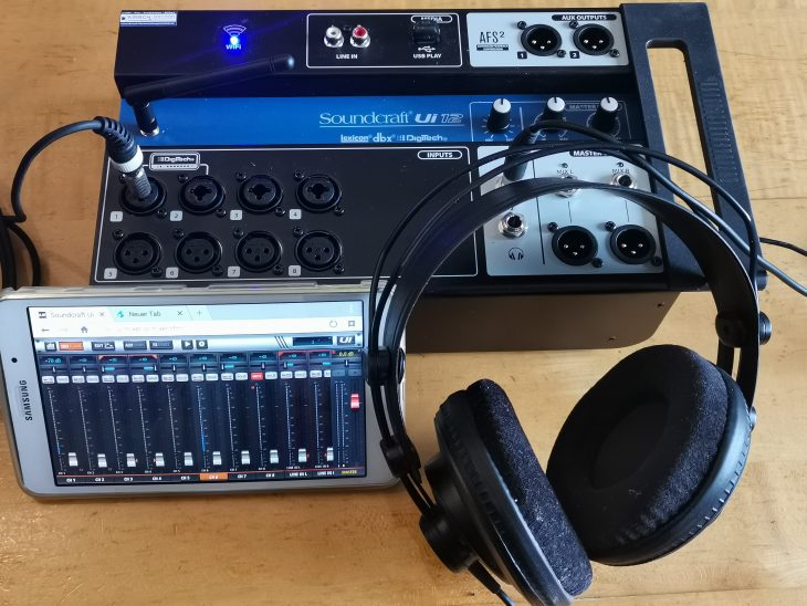 Workshop Soundcraft Ui12 Digitalpult Erste Schritte für Einsteiger Günstiges Setup