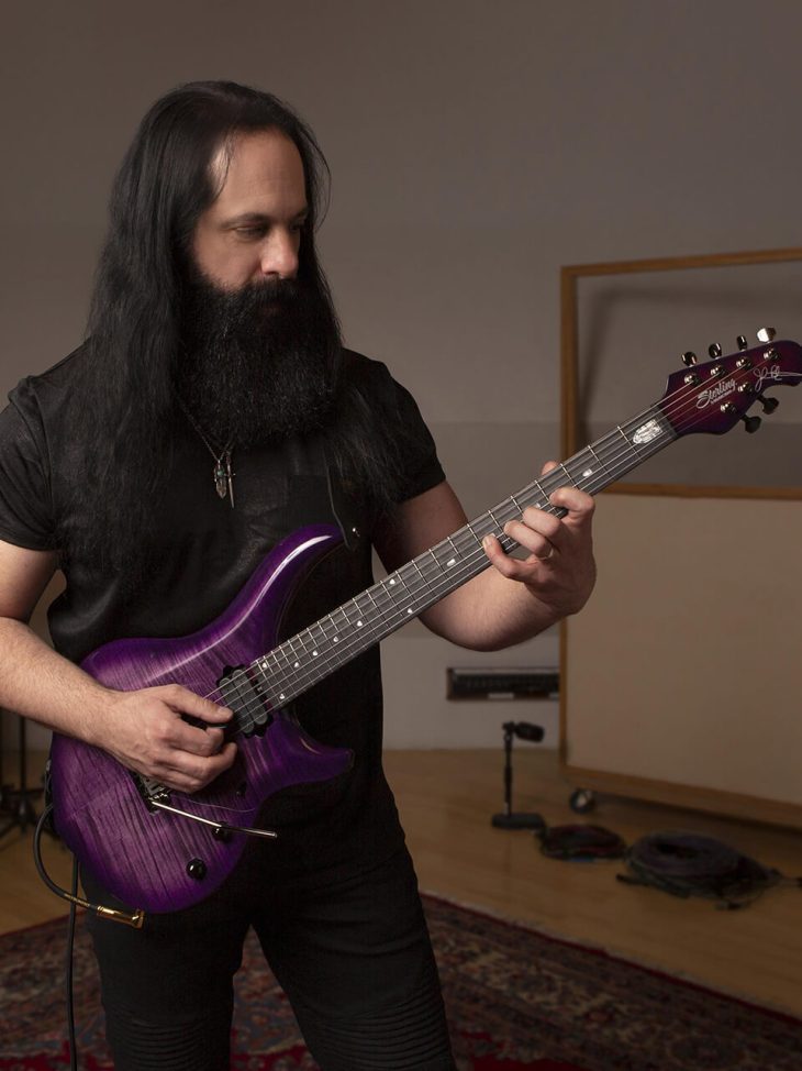 Sterling by Music Man Majesty in the hands of John Petrucci