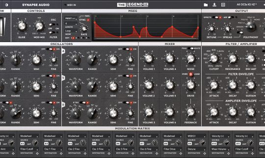 Test: Synapse Audio The Legend HZ, Software-Synthesizer