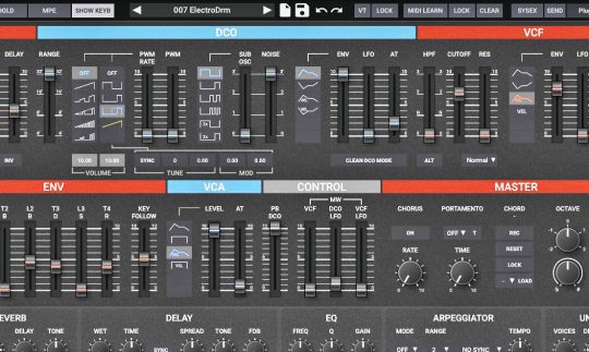 Test: TAL-Pha Software-Synthesizer (Roland Alpha Juno)