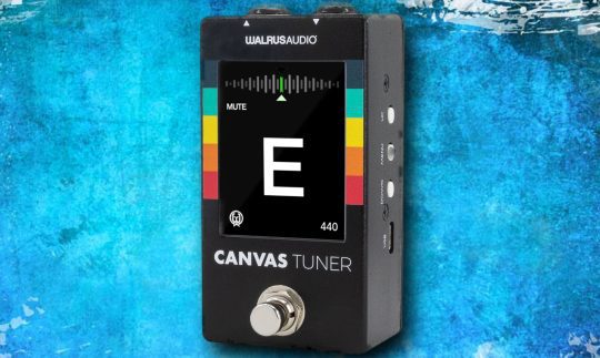 Test: Walrus Audio Canvas Tuner Stimmgerät für Gitarre und Bass