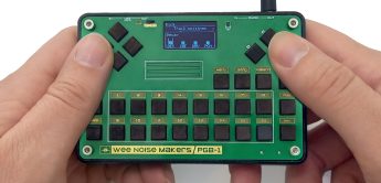 Wee Noise Makers PGB-1, portable Groovebox