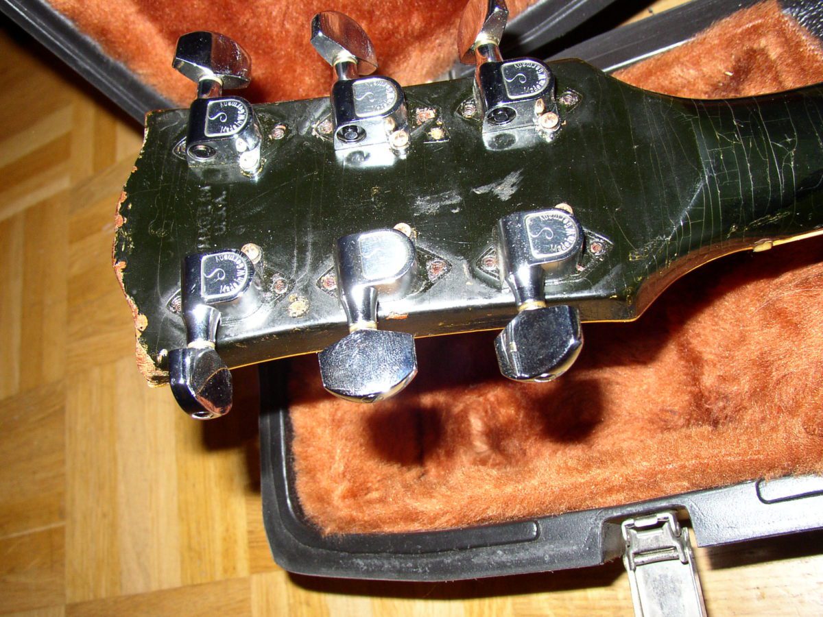 Gibson Les Paul Custom 1969 - Kopfplatte
