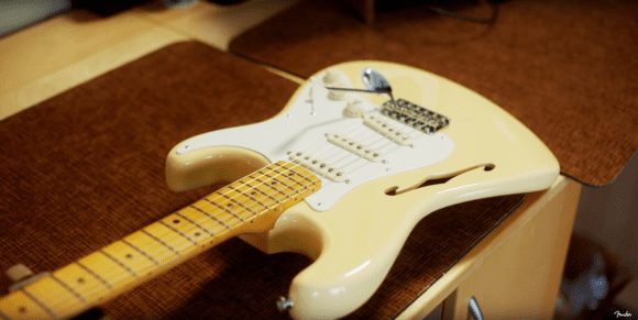 Fender Eric Johnson Signature Stratocaster Thinline title