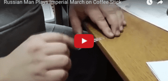 Imperial March im Kaffebecher
