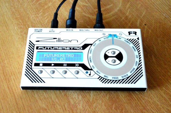 Future Retro Zillion - Ab Version 1.02 gibt es auch algorhithmischen MIDI-Output