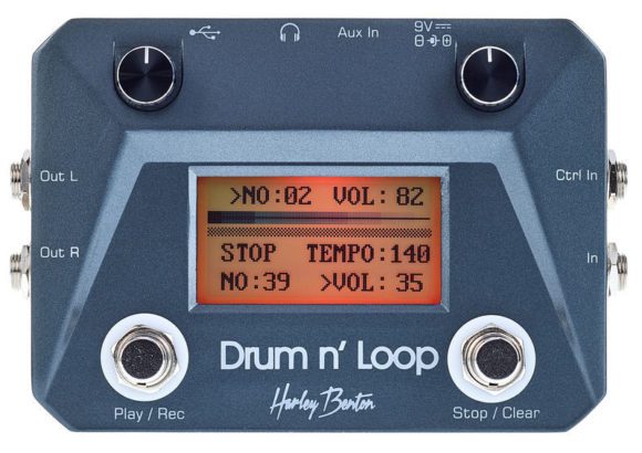 Harley Benton Drum n’Loop Aufsicht