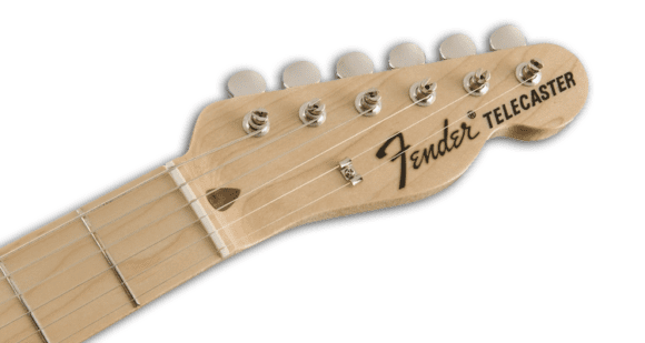 Fender Classic 69 Tele Blue Flower Headstock